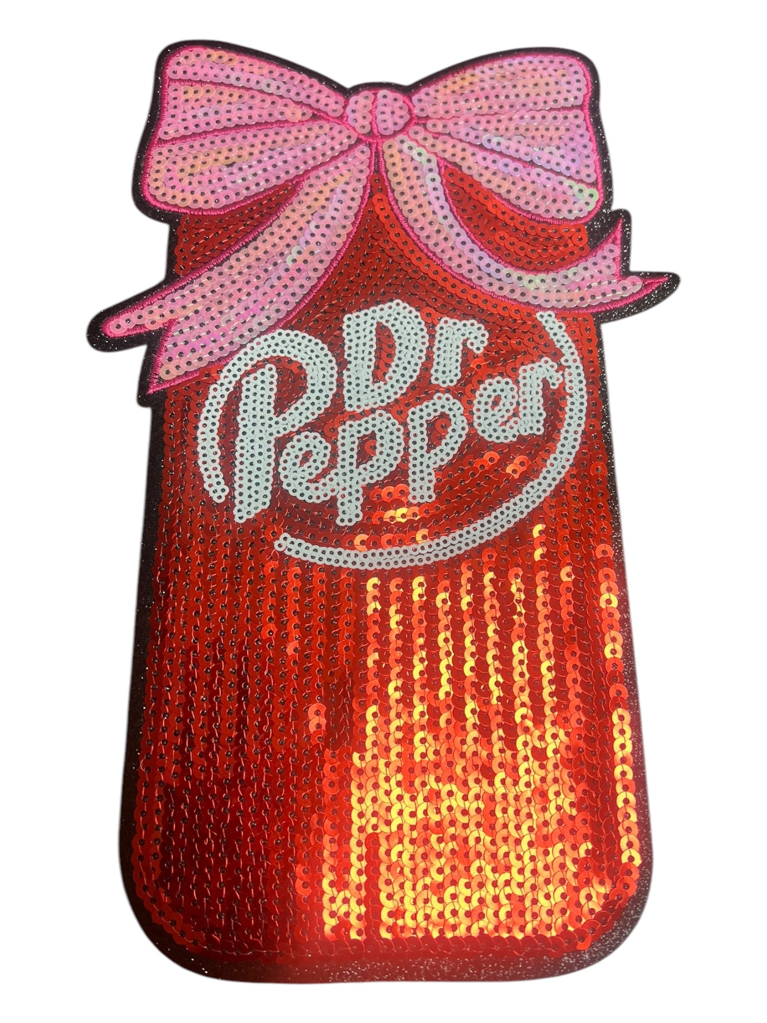 Bow pepper Large Iron on patch