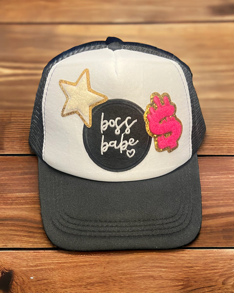 Boss Babe Patch Trucker Hat -Otto