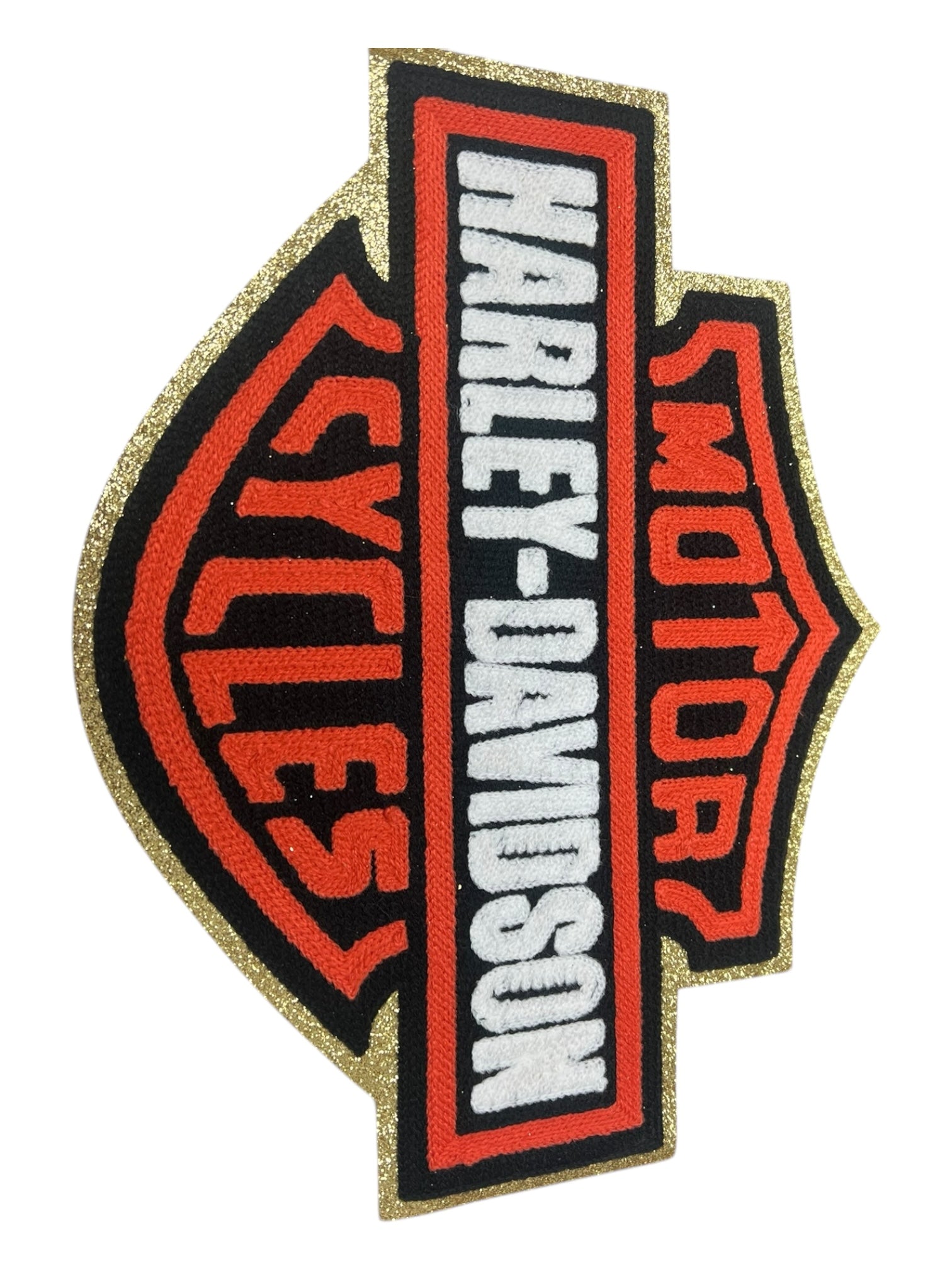 Harley Chenille  large Iron on patch