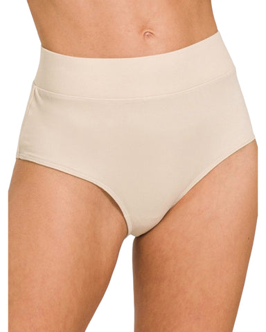 High Cut High Waisted Band Underwear