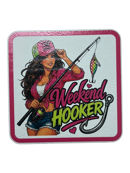 Weekend Hooker Fishing Patch