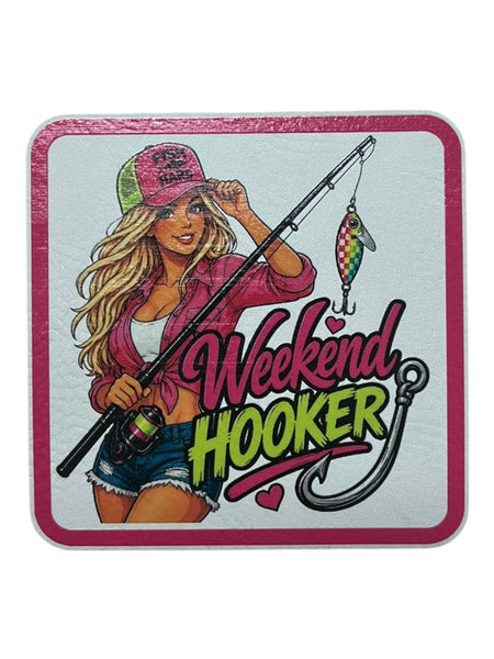 Weekend Hooker Fishing Patch