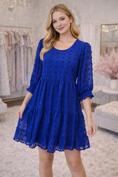 Royal Blue Beauty Dress 💙✨