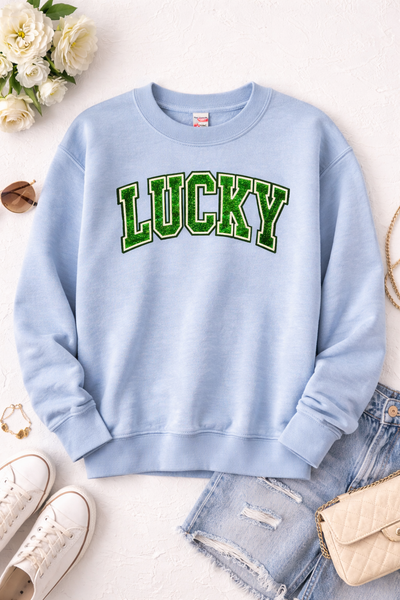 Lucky Charm Crewneck 🍀💚✨ Sweatshirt