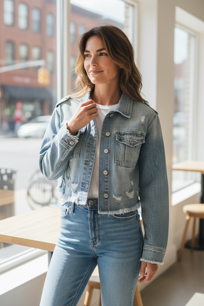 Light Blue Denim Jacket