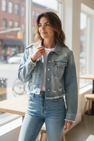 Light Blue Denim Jacket