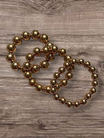 3pc gold bracelet set