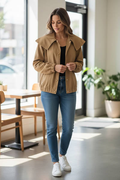 Lightweight Corduroy Jacket