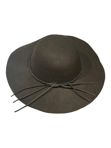 Brown   Felt wide brim Hat