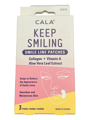 Cala Keep Smiling smile line patches