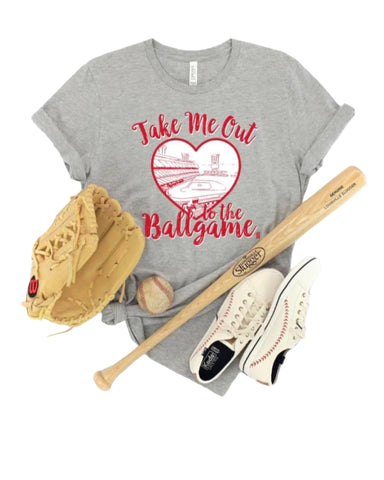 Graphic Tee Take me out to the ballgame