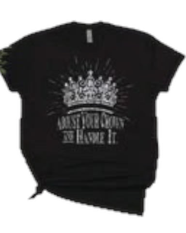 Graphic Tee Adjust your crown