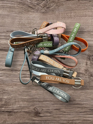 Inspirational Words keychain