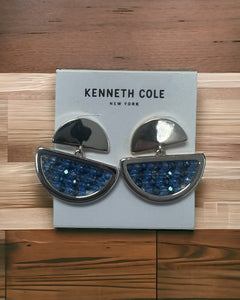 Kenneth Cole Silver w/blue stones