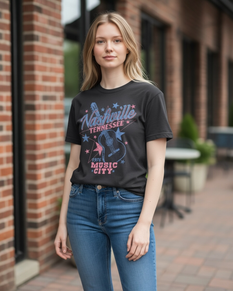 Graphic Tee Nashville Music City