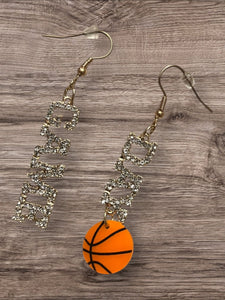 Game Day basketball Earrings