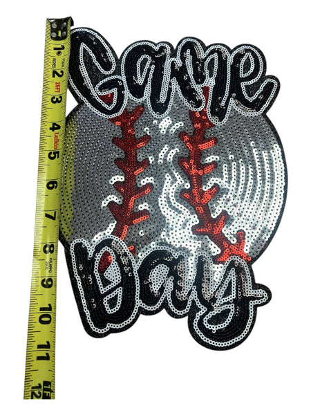Baseball Game  Day  Day  Iron on patch