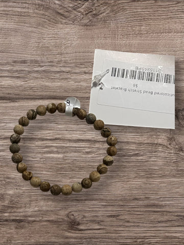 Multicolor beaded bracelet