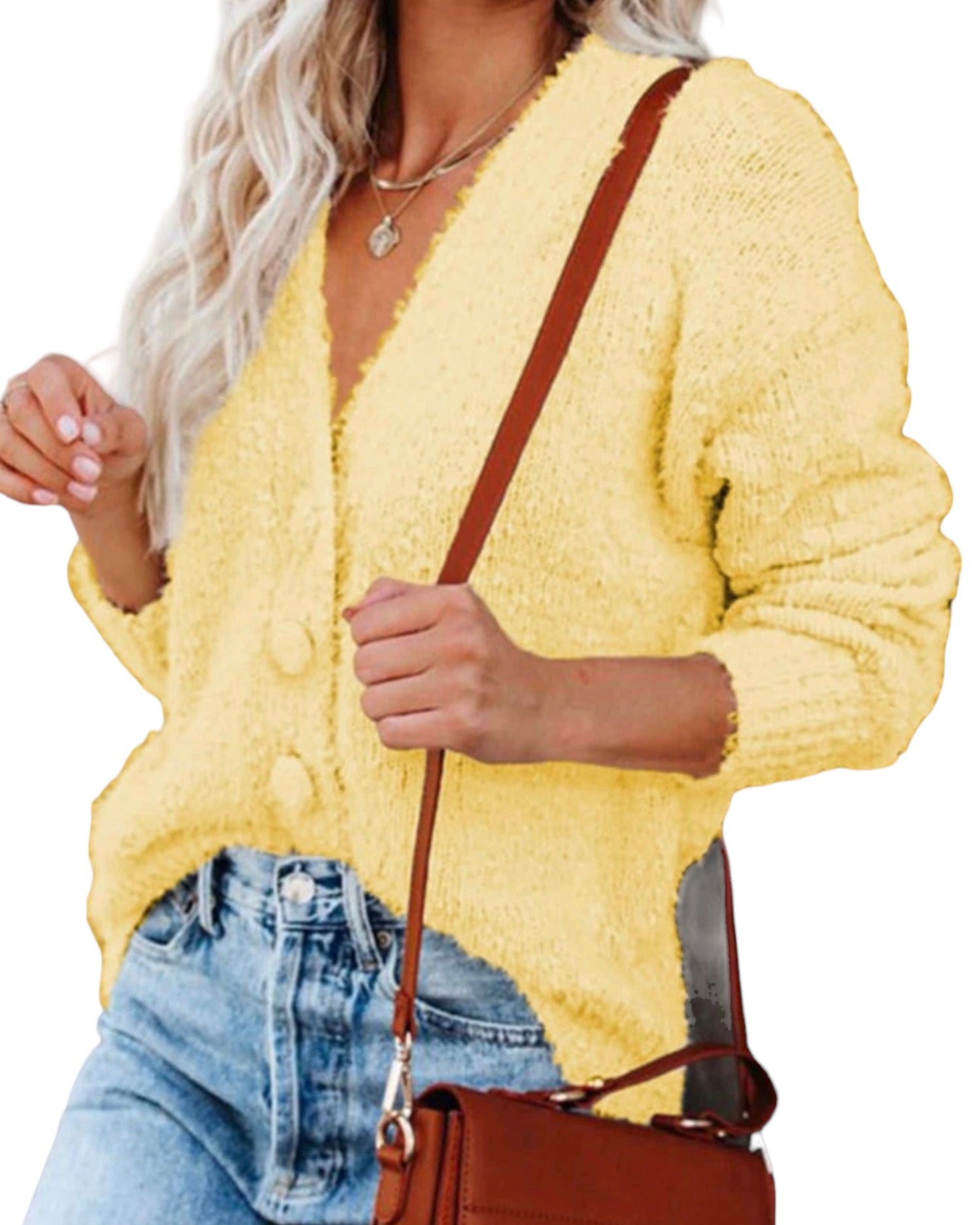 Oh so bright!  Yellow sweater