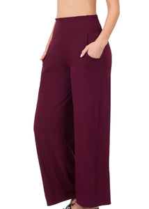 Wide leg flare lounge pants