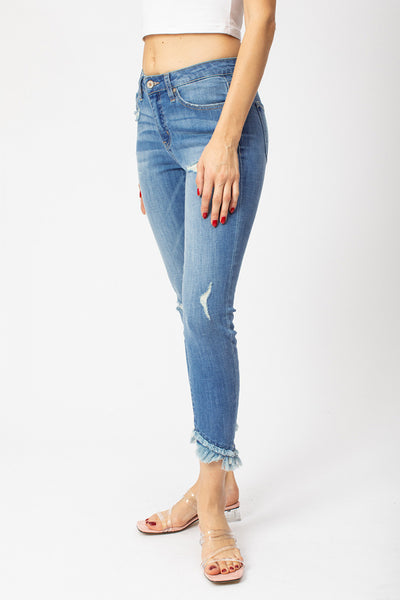 Gemma Mid Rise Ankle Skinny 7320M