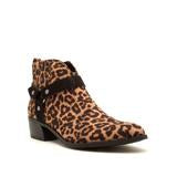 Camel Leopard Bootie