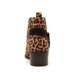 Camel Leopard Bootie