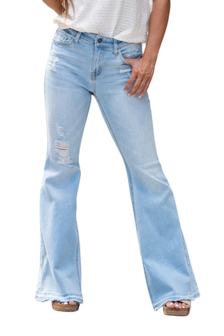 Light Wash flare jeans