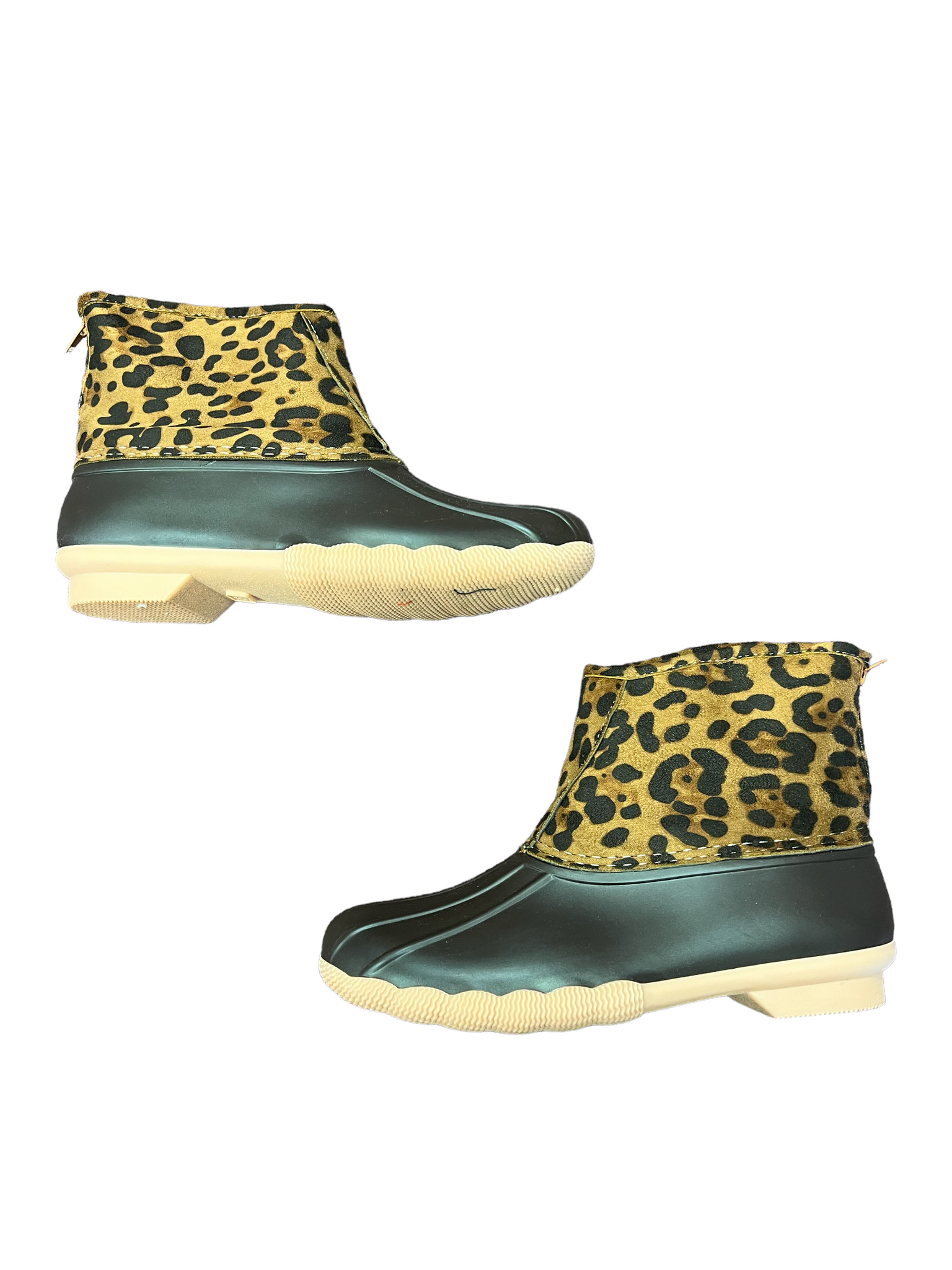 Leopard Print Rainboot