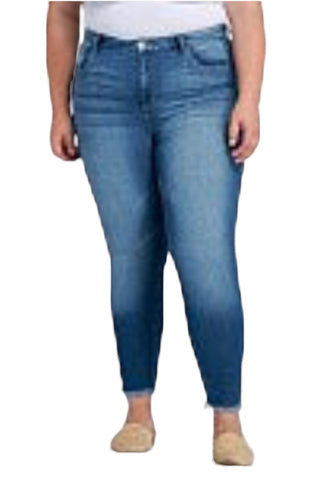 Plus size high Rise Ankle Skinny